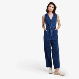 Womens Denim Jumpsuit Rolled Cuffs - Rachel Comey x Target (size 6) Indigo